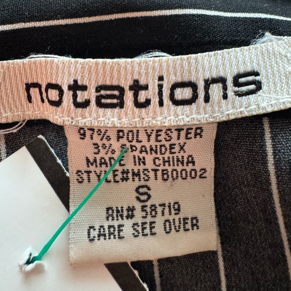 90s pinstripe button down blouse